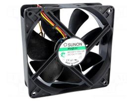 Fan: DC | axial | 12VDC | 120x120x38mm | 234.46m3/h | 48dBA | Vapo | 24AWG