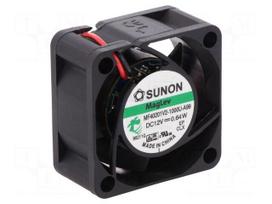 Fan: DC | axial | 12VDC | 40x40x20mm | 13.01m3/h | 21dBA | Vapo | 6000rpm