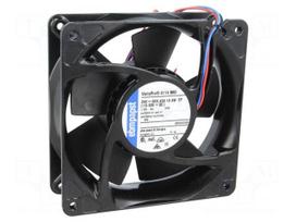 Fan: DC | axial | 119x119x38mm | 235.2m3/h | 57dBA | ball bearing | IP68