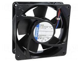 Fan: DC | axial | 119x119x38mm | 180m3/h | 49dBA | ball bearing | 3200rpm