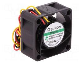 Fan: DC | axial | 24VDC | 40x40x20mm | 15.04m3/h | 25.5dBA | Vapo | 7000rpm