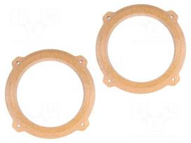 Spacer ring | MDF | 165mm | Hyundai | impregnated,varnished