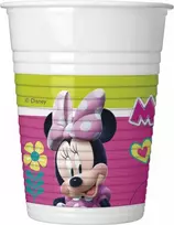 Disney Minnie Happy Helpers plastikinių puodelių rinkinys, 8 vnt., 200 ml