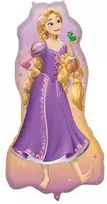 Globos Europe Bv Rapunzel folieballon, 101 x 58 cm