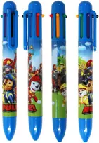 Paw Patrol gelbėjimo ratukai 6 spalvų rašiklis