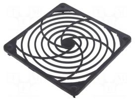 Guard | 120x120mm | Mat: plastic | Mounting: snap fastener | A: 120mm