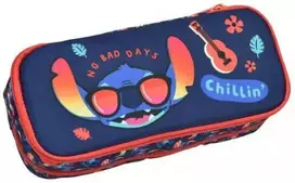 Disney Lilo ir Stitch Chillin' 2 skyrių pieštukų dėklas 23,5 cm