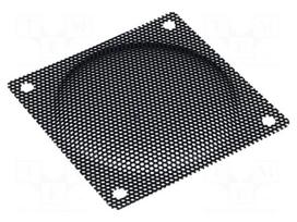 Guard | 80x80mm | Mat: metal | Mounting: screw