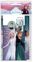 „Disney Frozen“ idiliškos formos kanceliarinių prekių rinkinys, 5 dalys