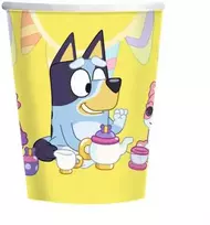 „Bluey Joke“ popieriniai puodeliai, 8 vnt., 227 ml