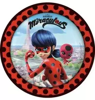 Riethmuller Europe Miraculous Ladybug tallerkner, 23 cm