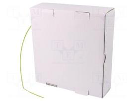 Heat shrink sleeve | glueless | 2: 1 | 1.6mm | yellow-green | -55÷125°C