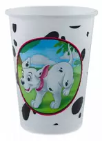 Disney 101 dalmantinas Žaisliniai plastikiniai puodeliai 8 vnt. po 200 ml