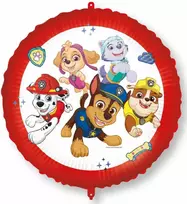 Folinis balionas „Šuniukų patrulis“ – „Paw Patrol“ – „Ready for Action“, 46 cm