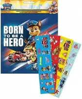 Lipdukų albumas „Paw Patrol“ filmo su 50 lipdukų