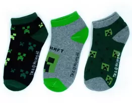 Minecraft vaikiškos nematomos kojinės 31/34