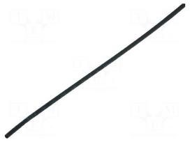 Heat shrink sleeve | glueless | 2: 1 | 50.8mm | L: 1m | black | -55÷125°C