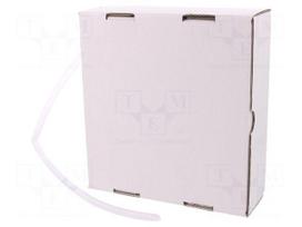 Heat shrink sleeve | glueless | 2: 1 | 6.4mm | transparent | -55÷105°C