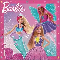 „GoDan Barbie“ fantazijos popierinės servetėlės, 33x33cm, 20 vnt.