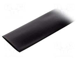 Heat shrink sleeve | 2: 1 | 38.1mm | L: 0.15m | black | polyolefine