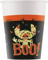 Disney Lilo ir Stitch Helovino popieriniai puodeliai, 8 vnt., 200 ml, FSC