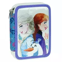 Dviejų pakopų pieštukų dėklas su „Disney Frozen Together“ užpildu
