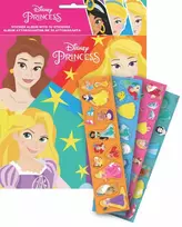 Disney Princess Joint lipdukų albumas su 50 lipdukų