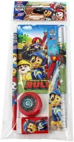 „Paw Patrol“ gelbėjimo ratukų 5 dalių kanceliarinių prekių rinkinys