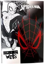 Žmogaus-voro užrašų knygelė „World of Webs“ B/5 linijuotas, 40 lapų