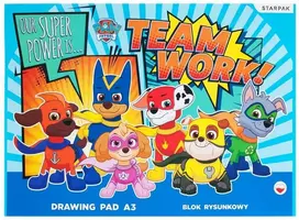 „Paw Patrol“ A/3 eskizų sąsiuvinis, 20 lapų