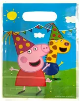 Peppa Pig dovanų maišelių rinkinys, 10 vnt.