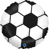Mini folijos balionas „Futbolo kamuolys“, 19 cm (WP)