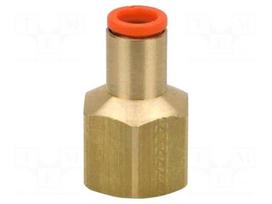 Push-in fitting | threaded,straight | Rc 3/8" | inside | -1÷10bar
