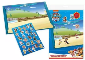 PAW Patrol Kurybinė Rinkinys su Išimamais Lipdukais