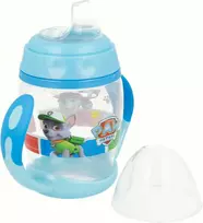 Silikoninis gertuvės formos puodelis „Paw Patrol“, 270 ml