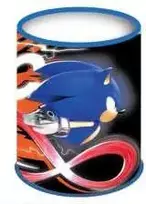Sonic the Hedgehog Get Me Sonic the Hedgehog metalinis pieštukų dėklas 10,5 cm