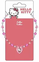 Kaklo papuošalas merginoms Hello Kitty Fuksija