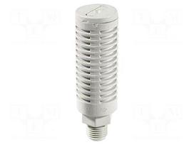 Sound suppression silencer | R 3/8" | outside | 10bar | 30dB | plastic