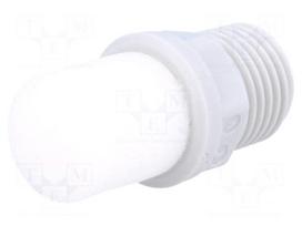 Sound suppression silencer | R 1/4" | outside | 10bar | 30dB | plastic