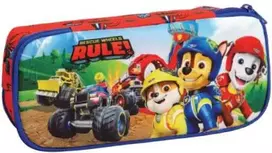 Paw Patrol Rescue Rule pieštukų dėklas su 2 skyriais, 26 cm