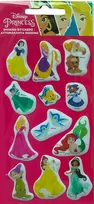 Disney Princess Friends Disney Princess blizgančių minkštų putplasčio lipdukų rinkinys