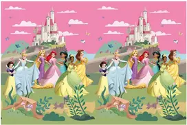 Disney Princess Sukurk savo pasaulį plastikinė staltiesė 120x180 cm
