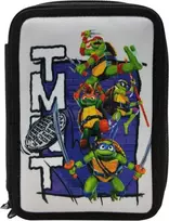 Paauglių mutantų nindzių vėžlių TMNT pripildytas pieštukų dėklas, 2 lygiai