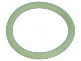 O-ring gasket | FPM | Thk: 1.5mm | Øint: 12mm | PG9 | green | -40÷200°C