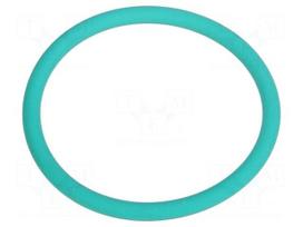 O-ring gasket | FPM | Thk: 1.5mm | Øint: 18mm | PG16 | green | -40÷200°C