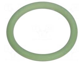 O-ring gasket | FPM | Thk: 1.5mm | Øint: 12mm | M16 | green | -40÷200°C