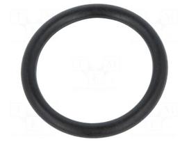 O-ring gasket | NBR | Thk: 2mm | Øint: 15mm | black | -30÷100°C