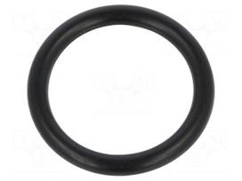 O-ring gasket | NBR | Thk: 2.5mm | Øint: 17mm | black | -30÷100°C