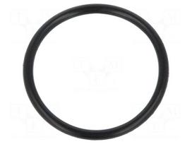 O-ring gasket | NBR | Thk: 2mm | Øint: 24mm | black | -30÷100°C