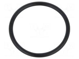 O-ring gasket | NBR | Thk: 2mm | Øint: 25mm | black | -30÷100°C